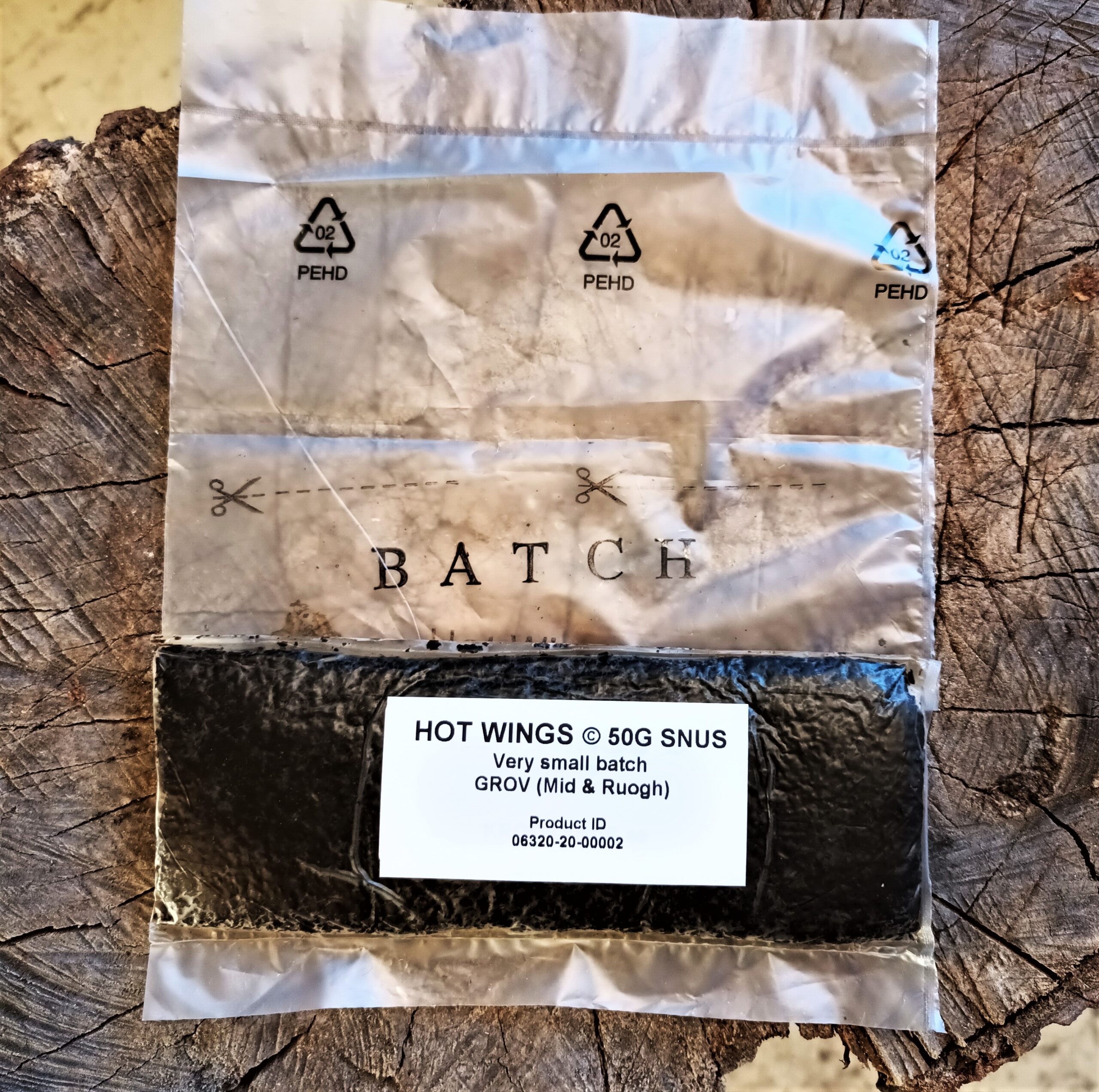 Very small batch Hot Wings Mid & Ruogh Potash 50g Snus
